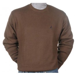 Pull Nautica marron SR3044-275 homme