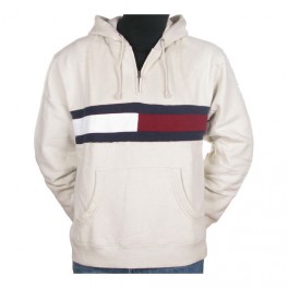 Pull homme Tommy Hilfiger Beige capuche ref298290