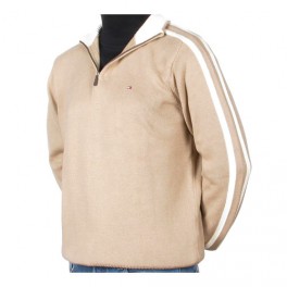 Pull hiver Tommy Hilfiger Beige homme ref422286