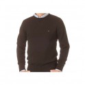 Pull Tommy Hilfiger Classique Marron homme 333212