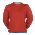 Pull Tommy Hilfiger Classique Orange homme 333811