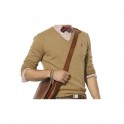 Pull Ralph Lauren Laine Col V Beige homme