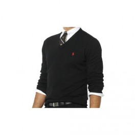 Pull Ralph Lauren Laine Col V Nor homme