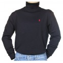 Sous pull Ralph Lauren col roulé noir homme