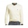 Pull Ralph Lauren Le Classique Crème homme