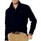 Pull Ralph Lauren Sport Noir col Zip homme